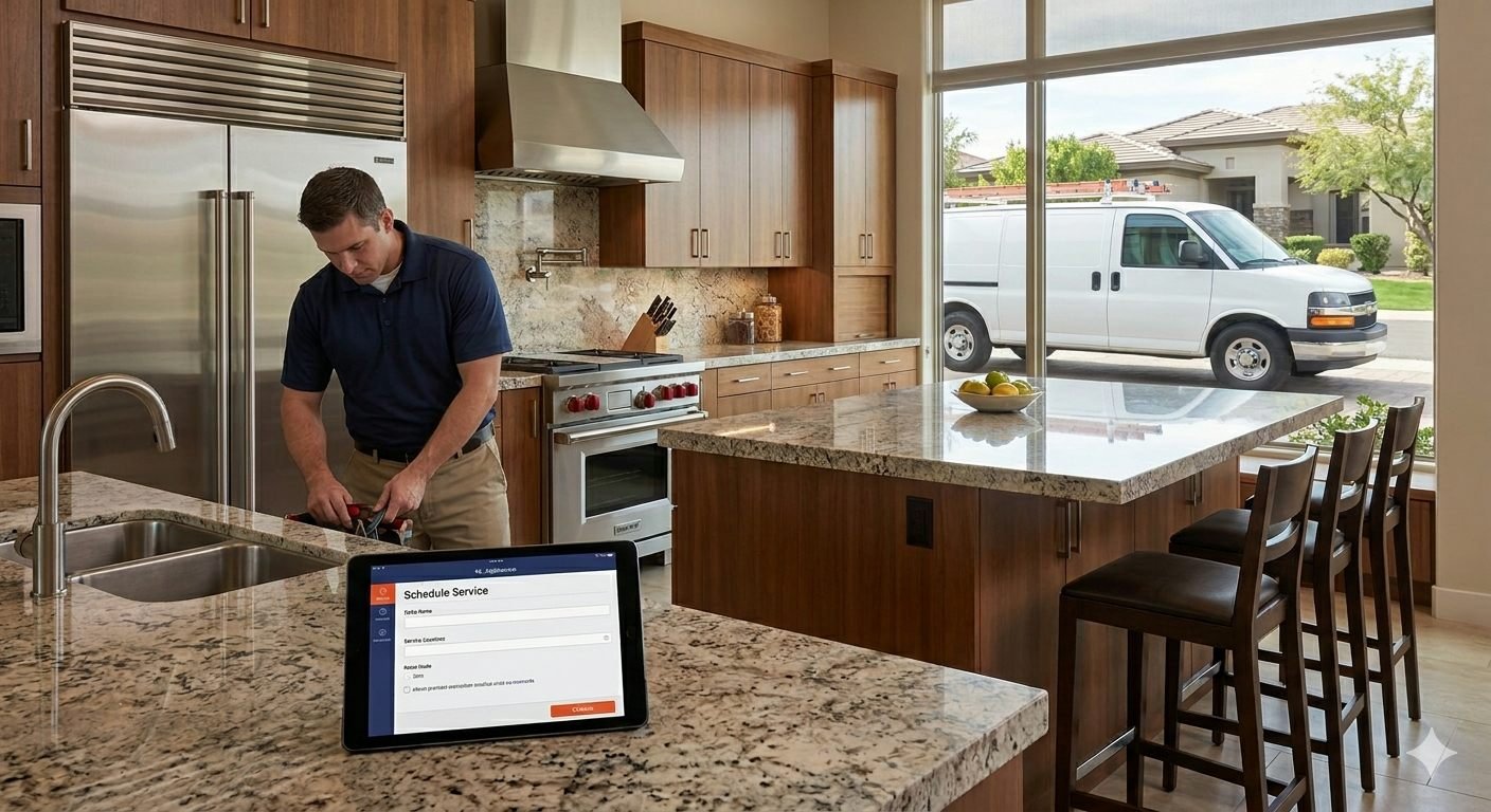 Appliance repair service in south Gilbert Arizona 85298